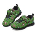 thumbnail image 1 of Pointodoor Green Tractors Shoes for Boys Breathable Trail Running Shoes for Kids Girls Lightweight Anti-Slip Sneakers Athletic Gym Tennis Sneakers with Single Buckle, 1 of 7