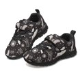 thumbnail image 1 of Pointodoor Ladybug Mummy Pumpkin Shoes for Boys Size 2.5 Fashion Sneakers Lightweight Mesh Athletic Running Tennis School Sports Shoes with Hook and Loops for Halloween, 1 of 7
