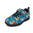 thumbnail image 1 of Pointodoor Spider Shoes for Boys Single Buckle Sneakers Kids Breathable Halloween Running Shoes Lightweight Anti-Slip Tennis Walking Athletic Sneakers for Little Kid/Big Kid, 1 of 7