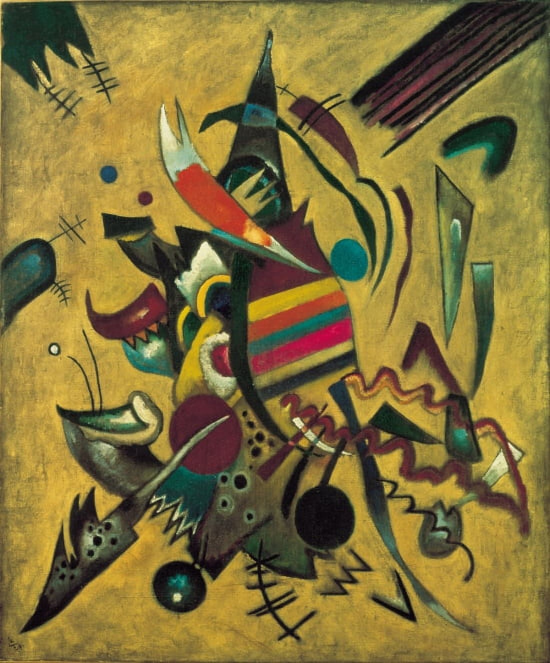 Points Canvas Art - Wassily Kandinsky (18 x 24)
