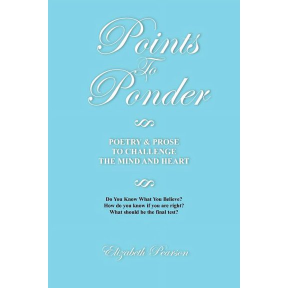 Points to Ponder, (Paperback)