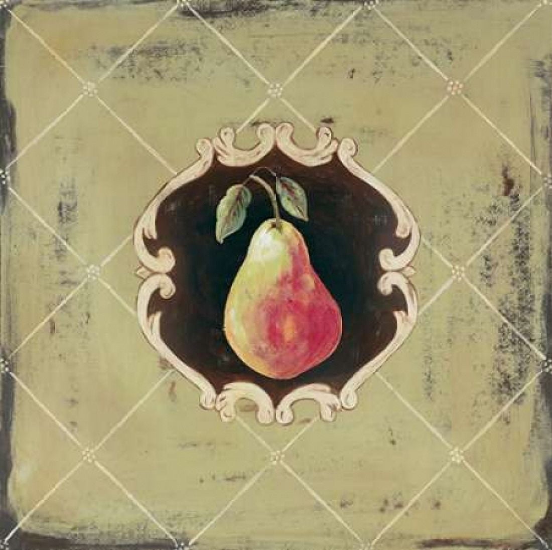 Poire Canvas Art - Jo Moulton (24 x 24)