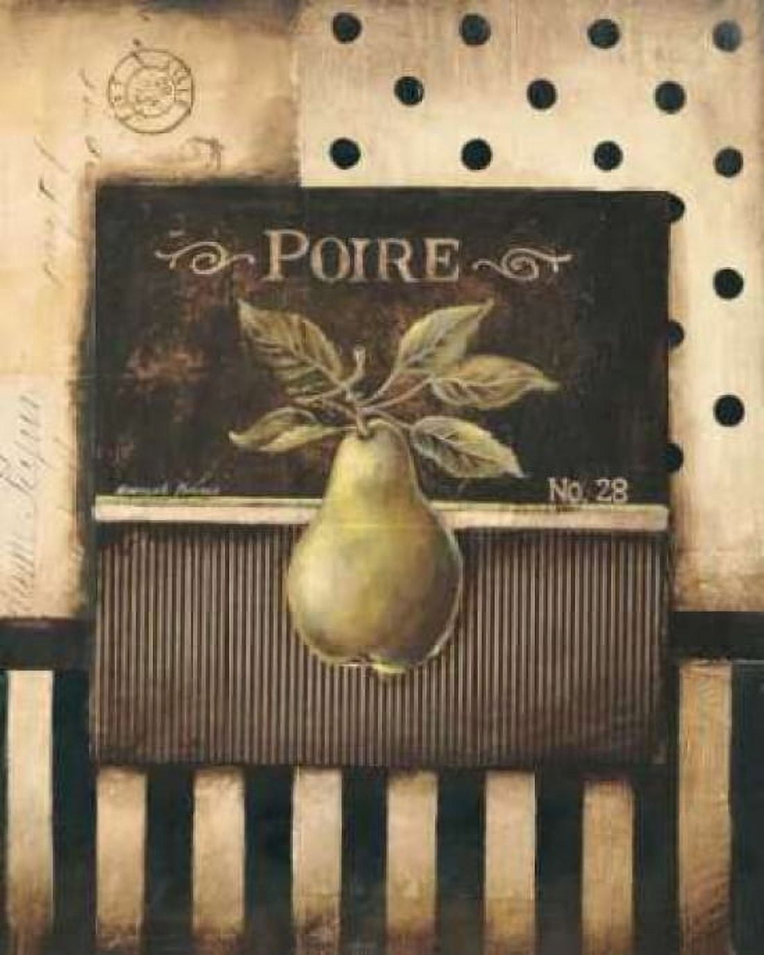 Poire Canvas Art - Kimberly Poloson (24 x 30)