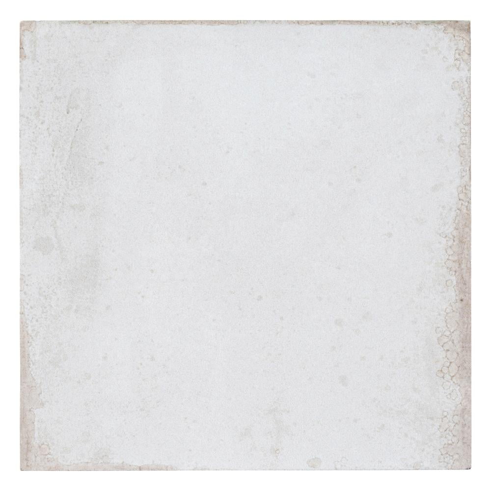 Poise 8" Matte White Porcelain Tile for Kitchen and Bathroom