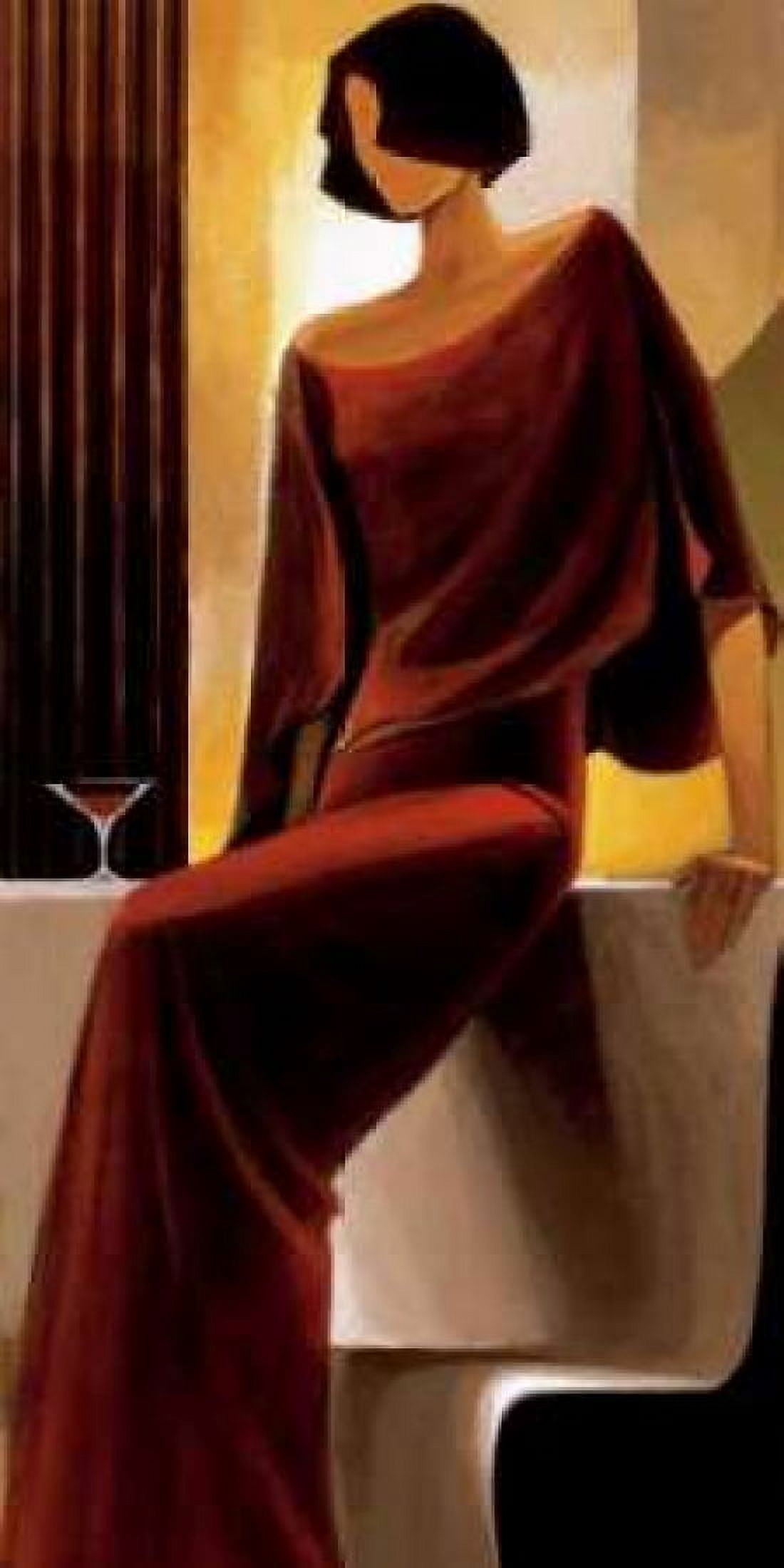 Poise Canvas Art - Keith Mallett (24 x 48)