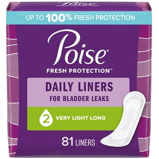 Poise Panty Liners in Feminine Care 