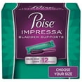 Poise Impressa Incontinence Bladder Control Support for Women 21ct