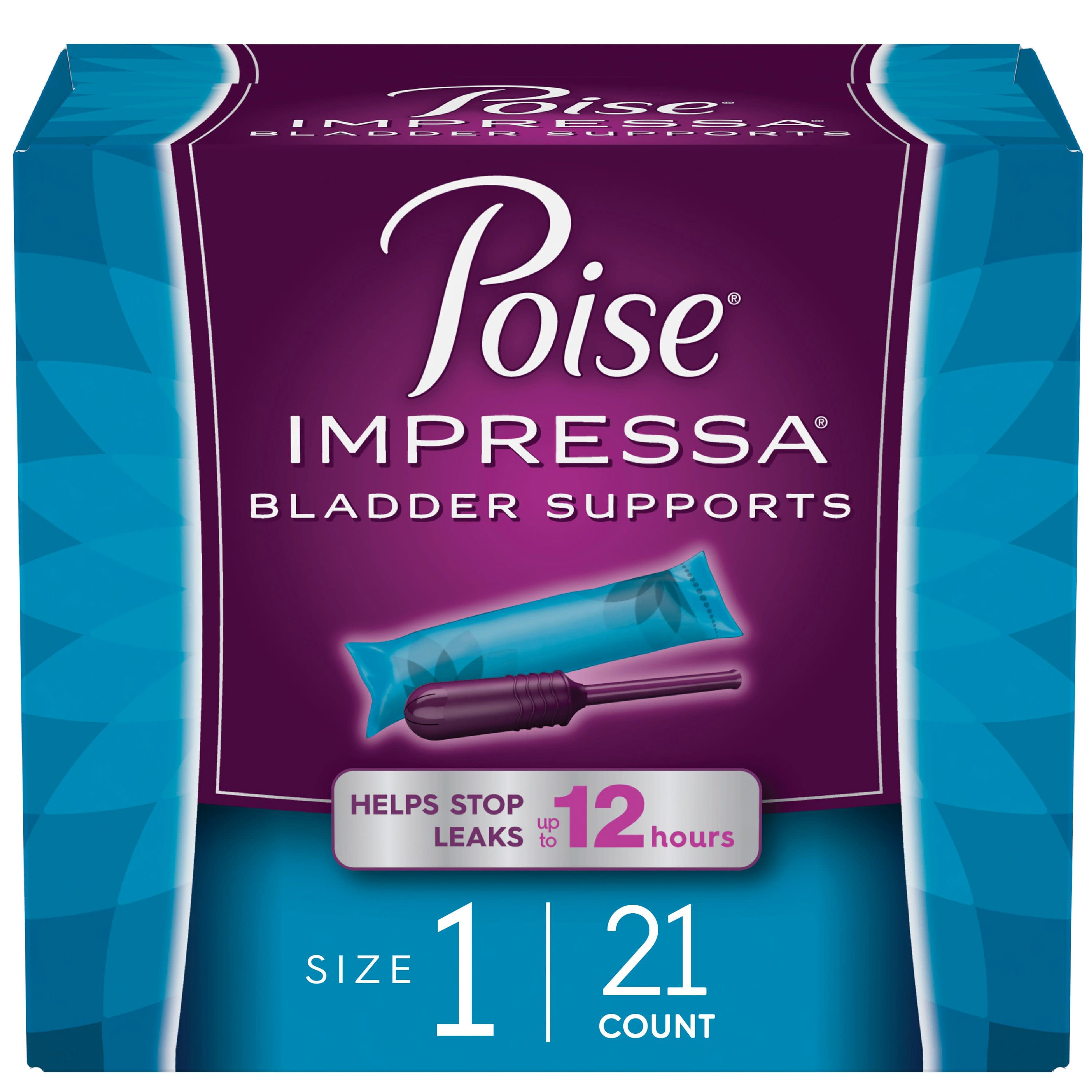 Poise Impressa Women's Incontinence Bladder Support for Women, Bladder