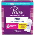 thumbnail interactive-video image 1 of Poise Women's Incontinence Pads, 5 Drop Maximum Absorbency, Long Length, 39 Count, 1 of 9