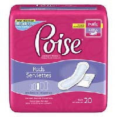 Poise Pads Extra Absorbency For Incontinence Protection, #19564 - 20 Ea 