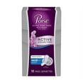 Poise Ultra Thin Pads with Wings Active Collection (Moderate 18 Pads