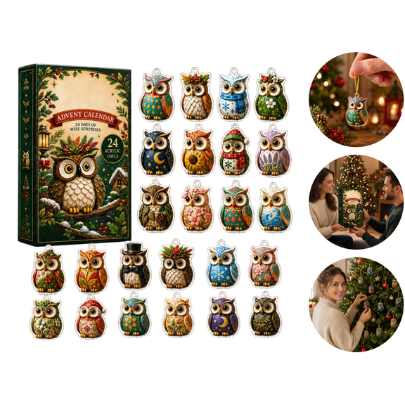 Poised Advent Calendar Owl and every day brings out a different little character for a collector friend