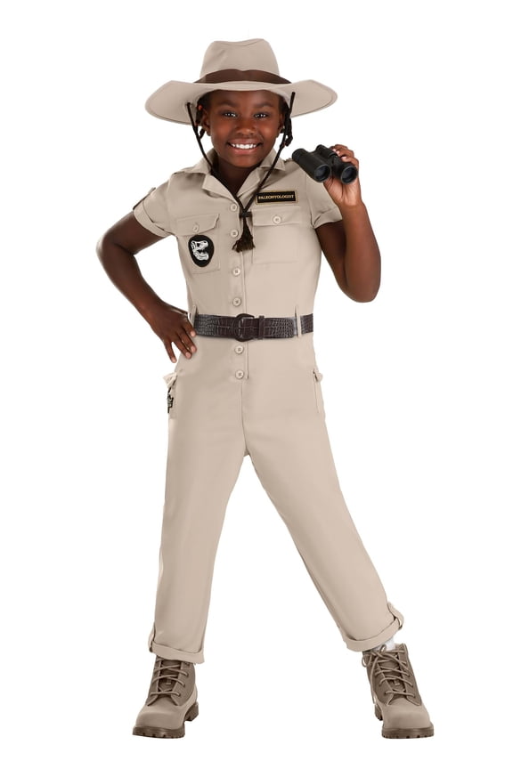 Poised Paleontologist Girl's Costume