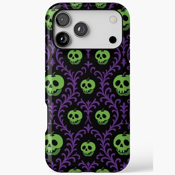 Poison Apple Dark Tale iPhone Case 17 16 15 14 13 12 11 Pro Max Halloween Cover