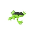thumbnail image 1 of Poison Dart Frog Green and Black Plastic Toy Realistic Rainforest Figure Model Replica Kids Educational Gift 2" F091 B43, 1 of 6