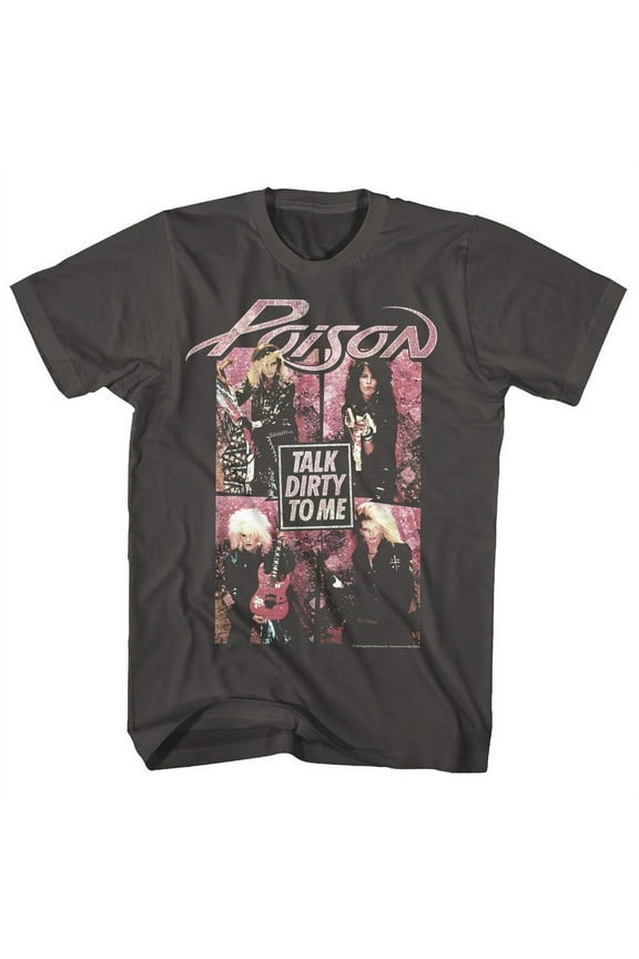 Poison Dirty To Me Smoke Adult T-Shirt