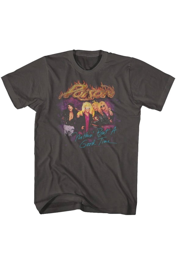 Poison Good Times Adult T-Shirt