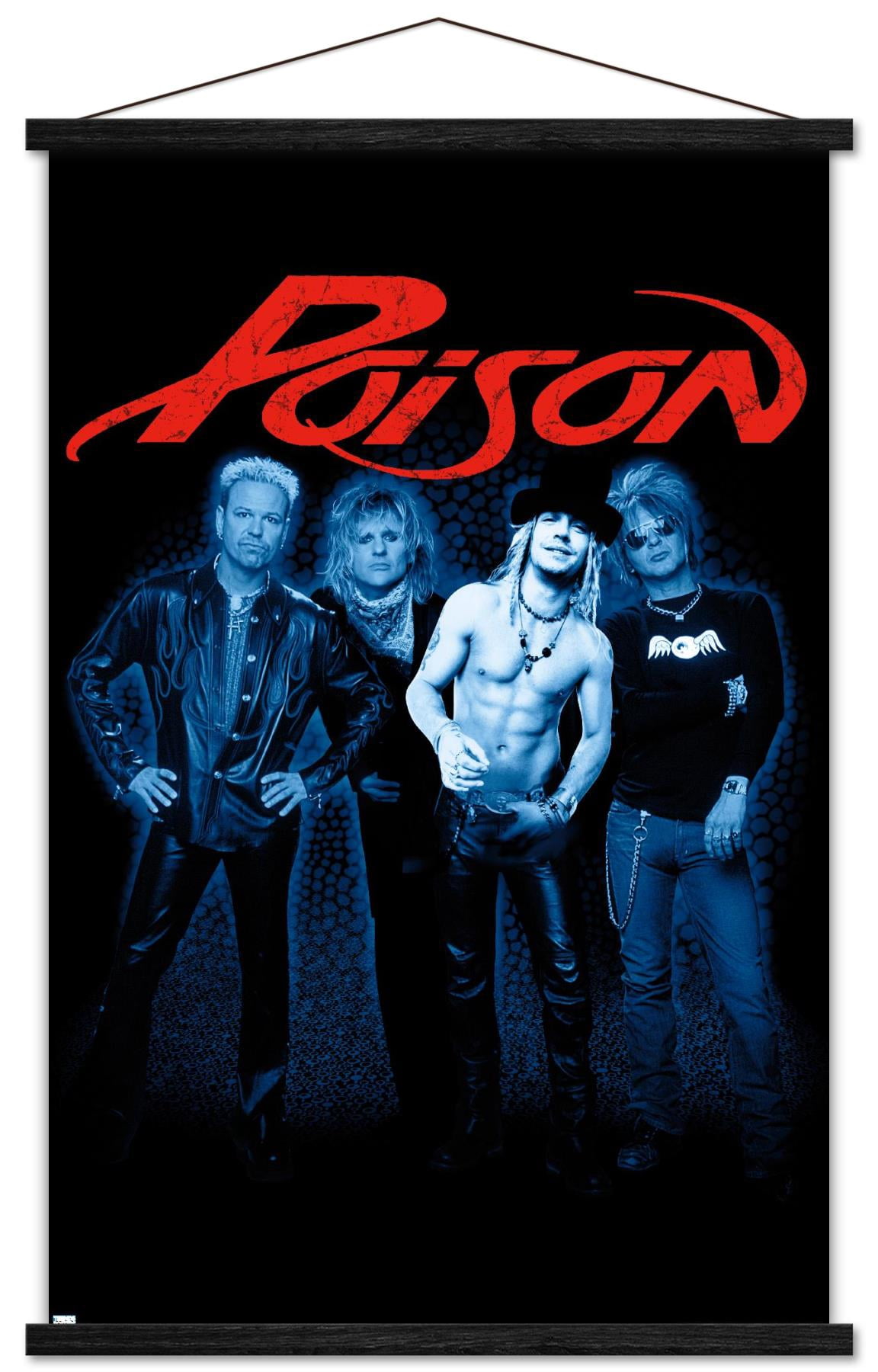 Poison - Group Wall Poster with Wooden Magnetic Frame, 22.375" x 34"