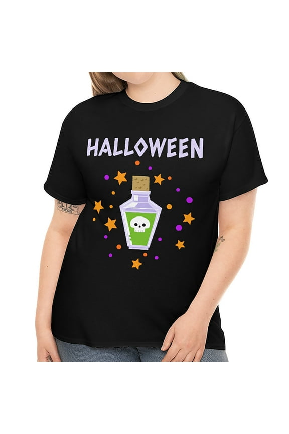 Poison Halloween Clothes for Women Plus Size 1X 2X 3X 4X 5X Skull Poison Halloween Costumes for Plus Size Women