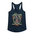 thumbnail image 1 of Poison In Poison We Trust Midnight Navy Women's Racerback Tank Top L, 1 of 2
