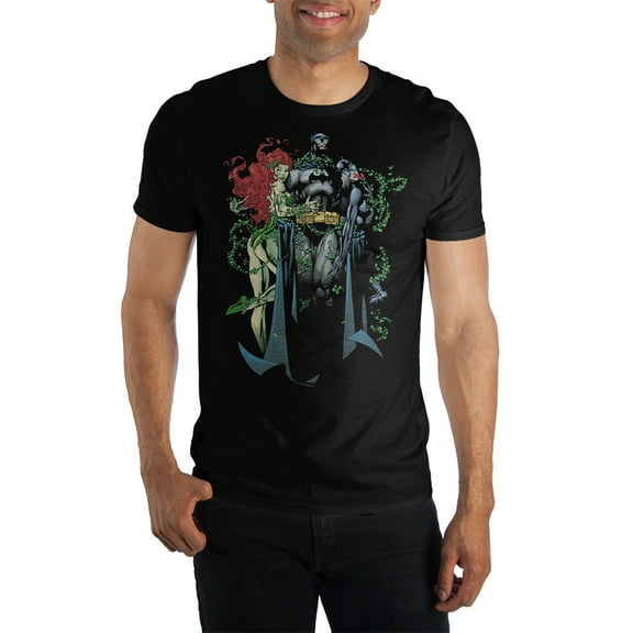 Poison Ivy/Batman Love T-Shirt-X-Large