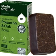 Marie Originals Poison Ivy Soap Bar | All Natural Poison Ivy Treatment | Anti-Itch Skin Cleanser Bar Wash for Poison Ivy, Poison Oak & Sumac | Soothes & Relieves Rashes | 2.9 Ounces