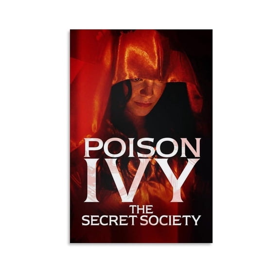 Poison Ivy: The Secret Society Movie Poster 1 Painting On Canvas Wall Art Poster Scroll Picture Print Living Room Walls Decor Home Posters