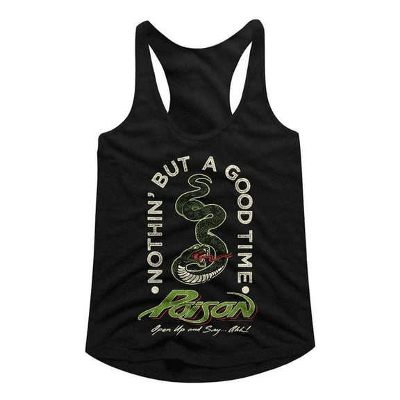 Poison Nothin' But A Good Time Women's Racerback Tank Top