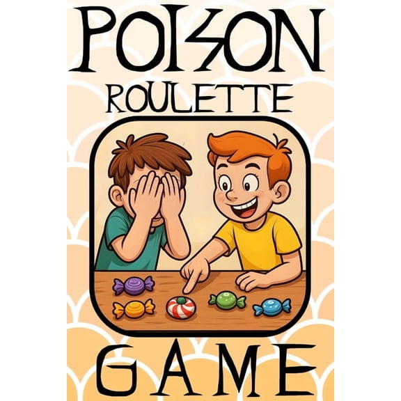 Poison Roulette Game - Thrilling Candy Challenge for Kids & Families: Exciting, safe, and screen-free fun in a 6"x9" gam, (Paperback)