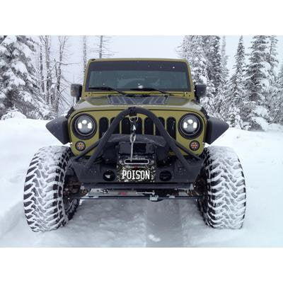 Poison Spyder JK Brawler Lite Front Bumper Trail Stinger Tabs
