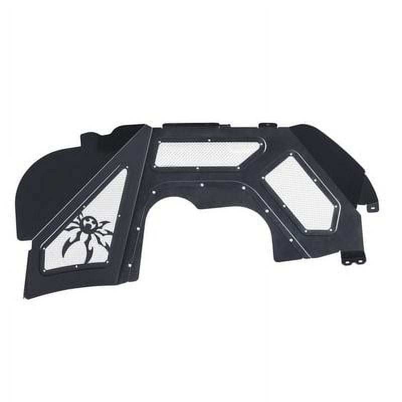 Pretender　JB Poison Spyder JL/JT Vented Front Inner Fenders, Black - Pair