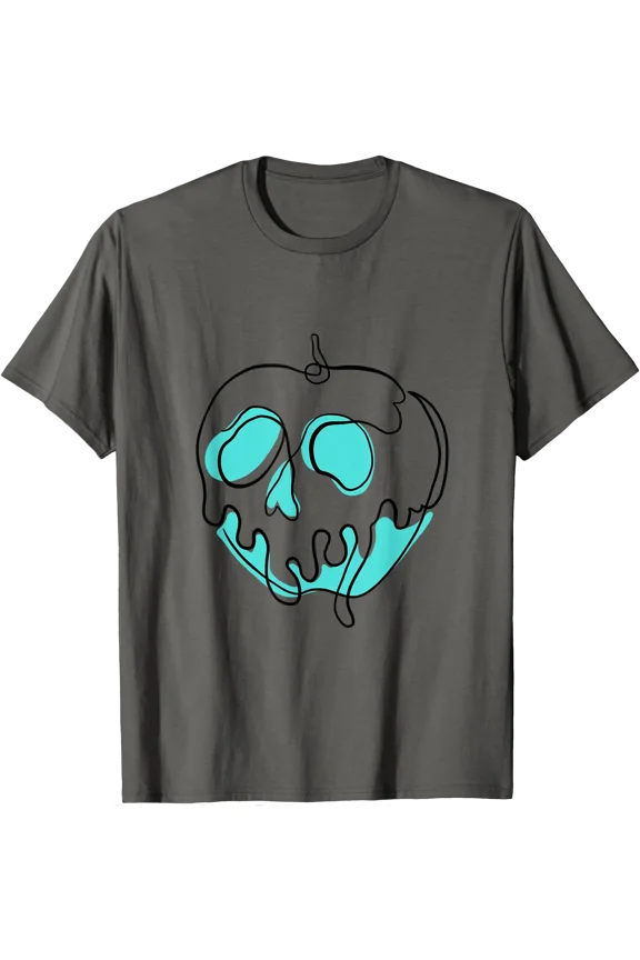 Poisoned Apple - Single Line Design T-Shirt