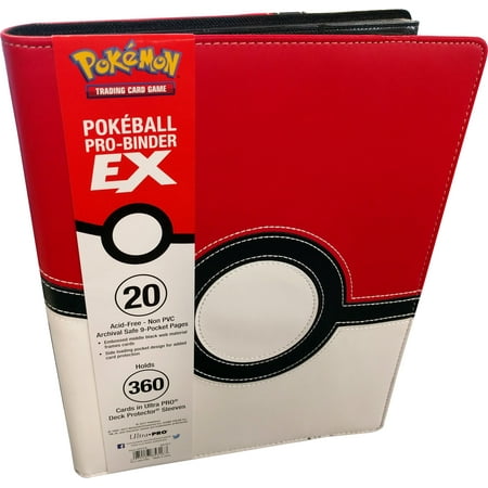 Ultra PRO: 9-Pocket Premium PRO-Binder - Pokemon (Poke Ball)
