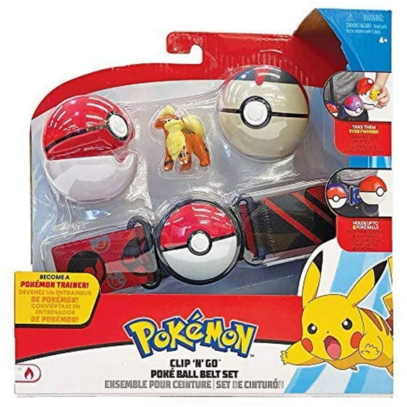 PoKéMoN Clip N Go Poke Ball Belt Set Wave 5 (8025929), 98006