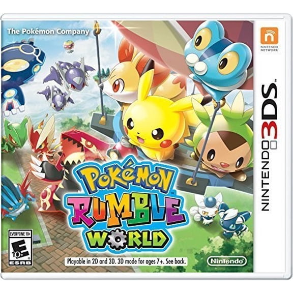 Pokmon Rumble World - Nintendo 3DS, Nintendo 2DS