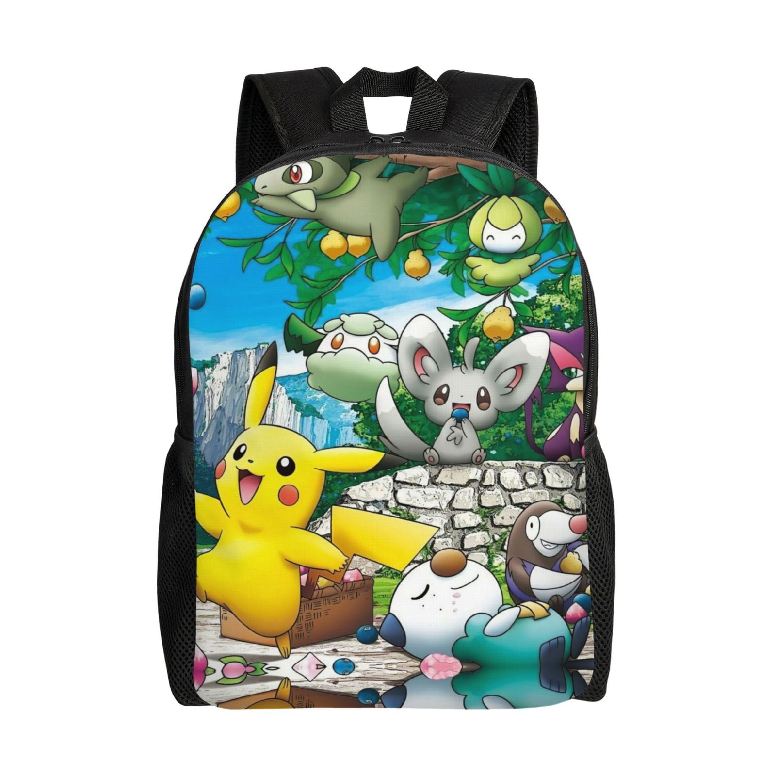 Pok-em-on Backpack Full Size Backpack for Men & Women ,Design for ...