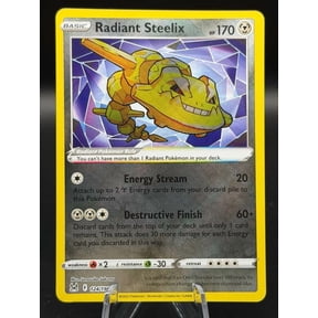 Pokmon 2022 Lost Origin Radiant Steelix Radiant Rare Holo #124/196 EN NM