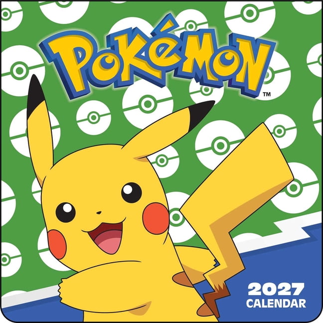 PokÃ©mon 2027 Mini Wall Calendar, (Paperback)