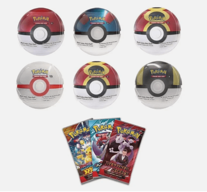 Pokémon 6 Pack Poke Balls 2026