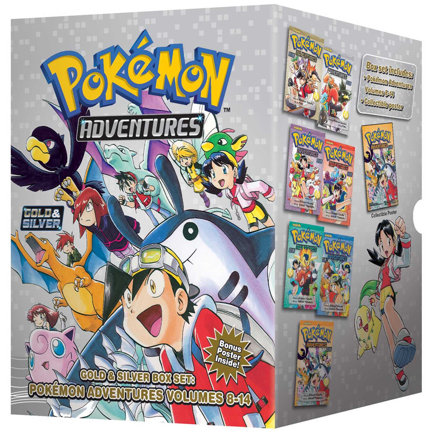 Pokémon Adventures Gold & Silver Box Set (Set Includes Vol. 8-14) - image 1 of 1