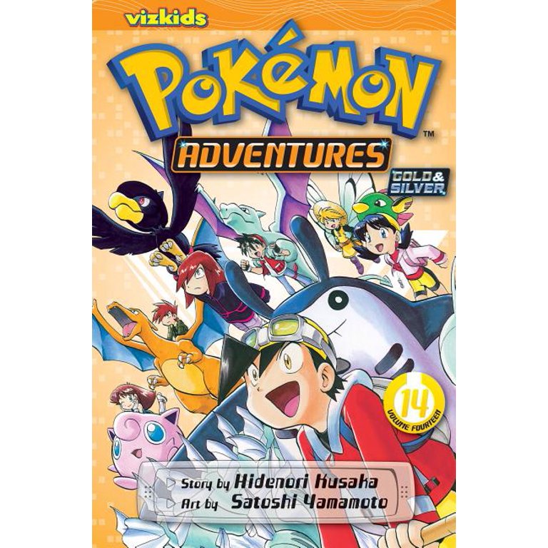 VideoGameArt&Tidbits on X: Pokemon Adventures vol. 28 - cover