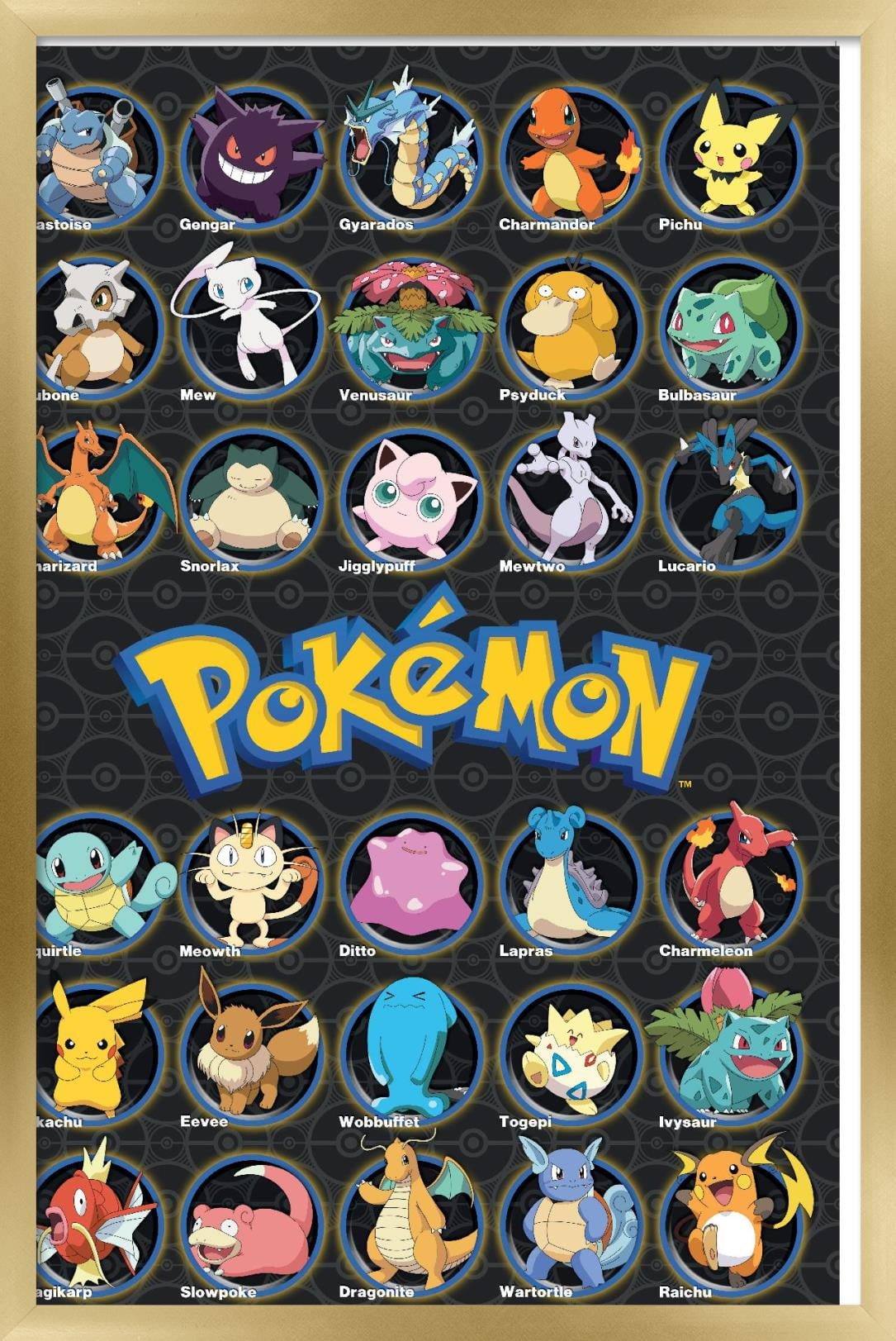 Pokémon - All Time Favorites Wall Poster, 22.375 x 34 