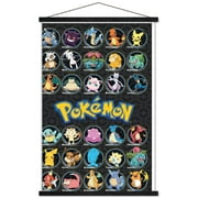 Pokémon - All Time Favorites Wall Poster with Magnetic Frame, 22.375" x 34"