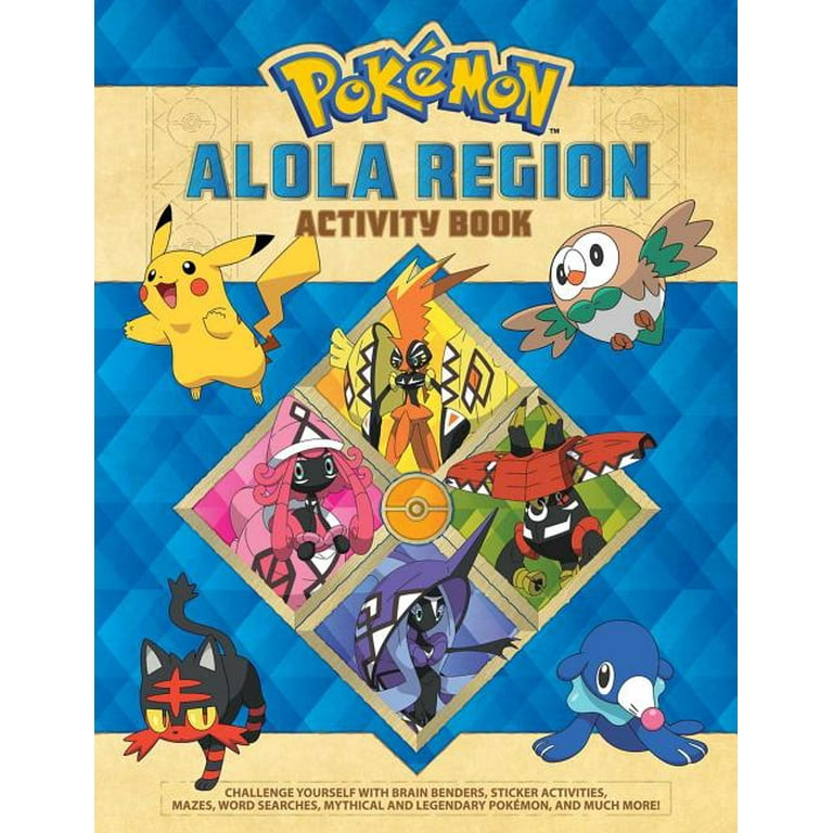 Pokémon Alola Region Activity Book (Paperback)