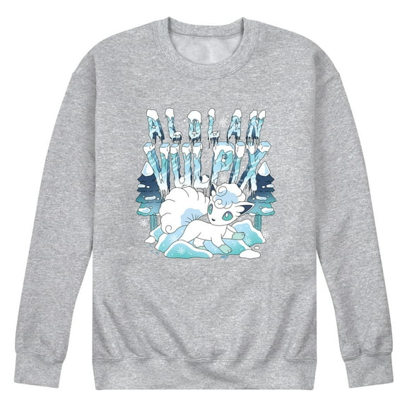Pokémon - Alolan Vulpix Ice - Men's Crew Fleece Sweatshirt