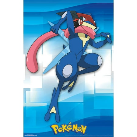 Pokémon - Ash-Greninja Wall Poster, 22.375" x 34"