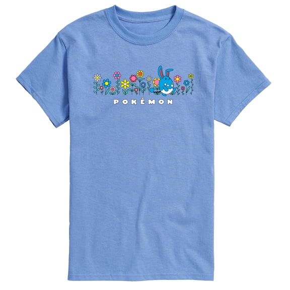 Pokémon - Azumarill Flowers - Men's Short Sleeve Graphic T-Shirt