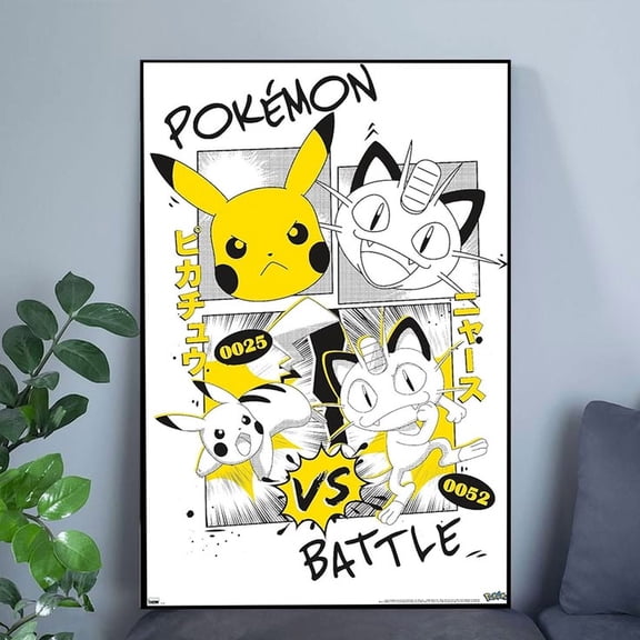 Pokémon - Battle Anime Wall Poster Size 24''x36'' Googate