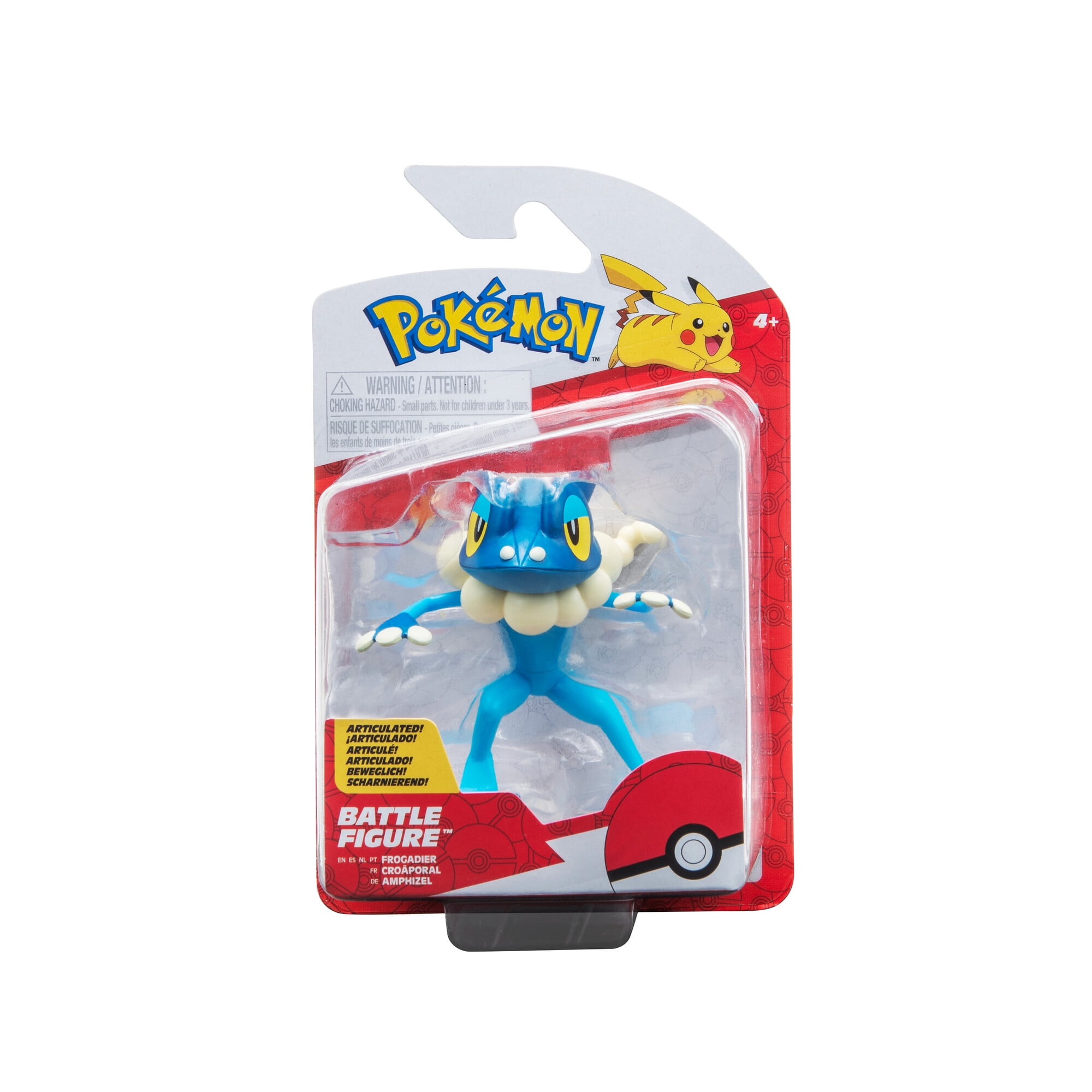 Pokémon Clip 'N' Go Togedemaru Con Premier Ball: Figura Da 5 Cm E Accessorio Poké Ball. Gioco Da Collezione Per Bambini 4+