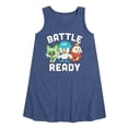 thumbnail image 1 of Pokémon - Battle Ready - Toddler & Youth Girls A-line Dress, 1 of 1